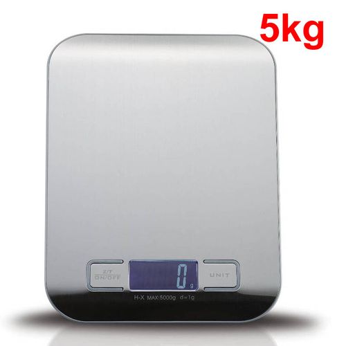 Generic Food Scale 5kg 1g Food Diet Postal Kitchen Scales
