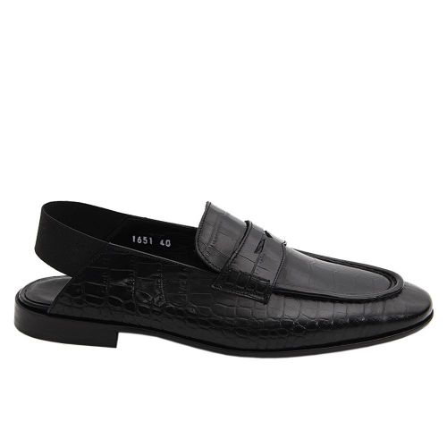 Fashion Mens Flvour Leather Half Shoe - Black | Jumia Nigeria