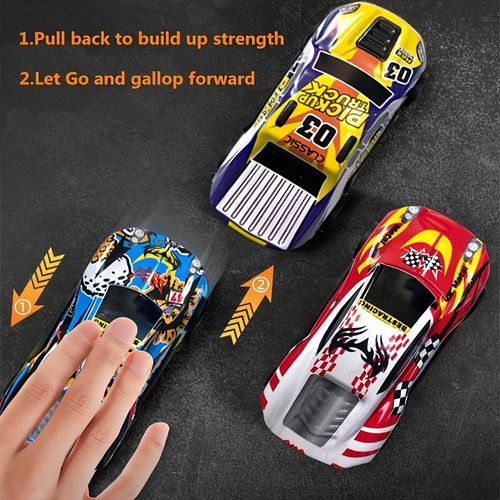 product_image_name-Digabi-Gift For Her/Him 6pcs Metal Police Car Toy - Inertia Driven, No Batteries Required - Perfect for Party Gifts And an Ideal Choice for Presents, Fun for All Seasons-4