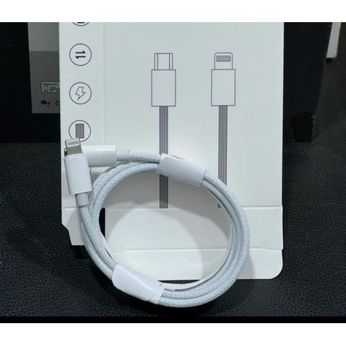 Generic 1m Type-C to Iphone Fast Charge Braided Cable