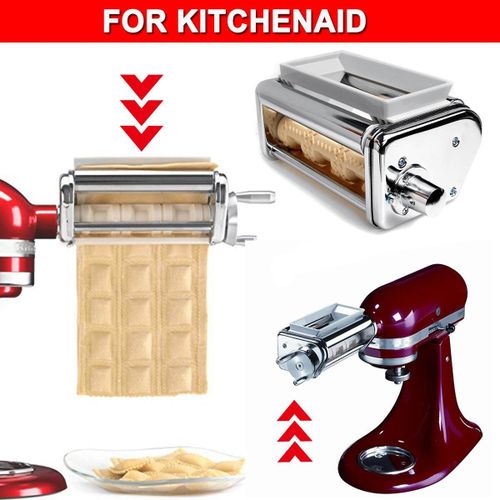 Steel Pasta Lasagna Spaghetti Tagliatelle Ravioli Maker Machine