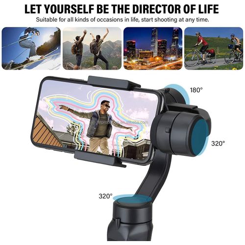 product_image_name-Generic-F6 3-Axis Gimbal Handheld Stabilizer Action Camera Holder Anti Shake Video Record Smartphone Gimbal Stabilizer-2
