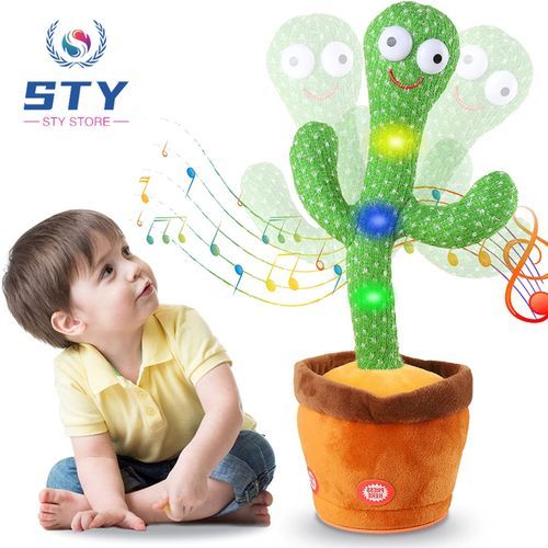 The Dancing Cactus Toy - Cactus Baby BlueTooth & Talk-Back Speak Toy