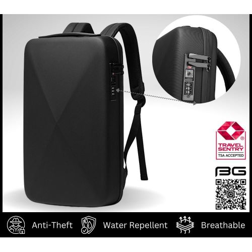 product_image_name-Bange-Bange High Quality Business Casual Travel USB Laptop Bag -  Black-1