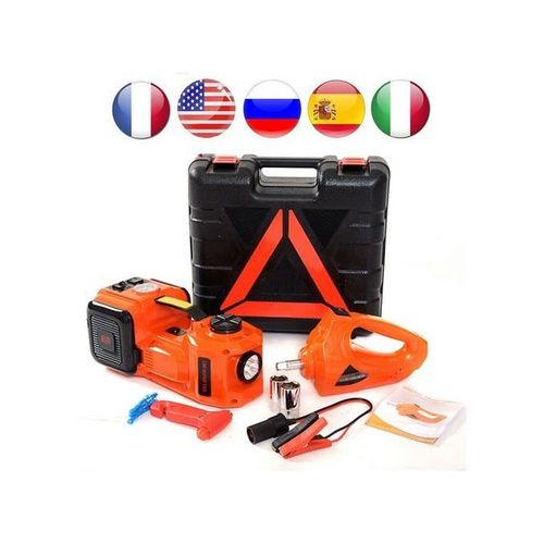 Generic Car Automatic 5 TON Jack With Tyre Inflator & Impact Wrench - image 5
