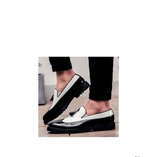 Fashion Zenith white/black quality shoes For men