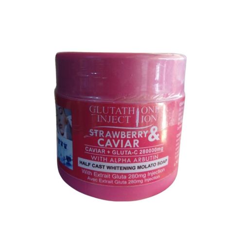 GLUTATHIONE INJECTION Strawberry & Caviar molato soap