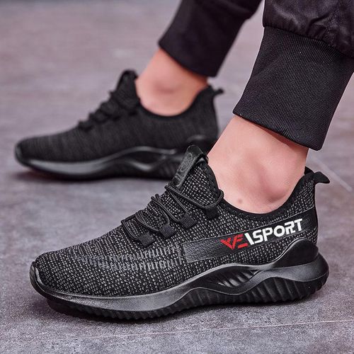 product_image_name-Women Secret-Women Black Outdoor Sport Jogging Elegant Fashion Designers  Sneakers Canvas-3