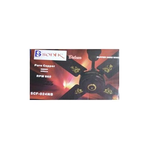 product_image_name-Sonik-25" Short Blade Ceiling Fan (Brown)-1