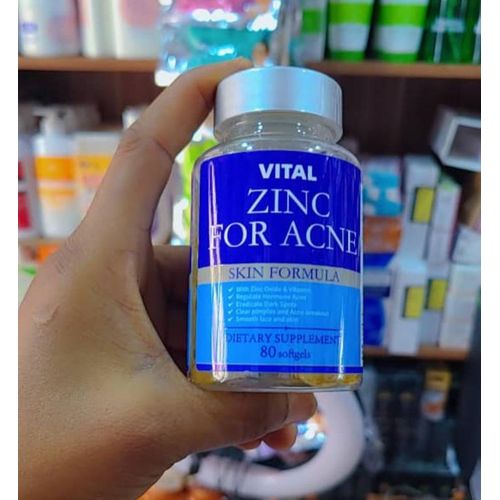 product_image_name-Vita-Vital Zinc For Acne, Skin Formula-1