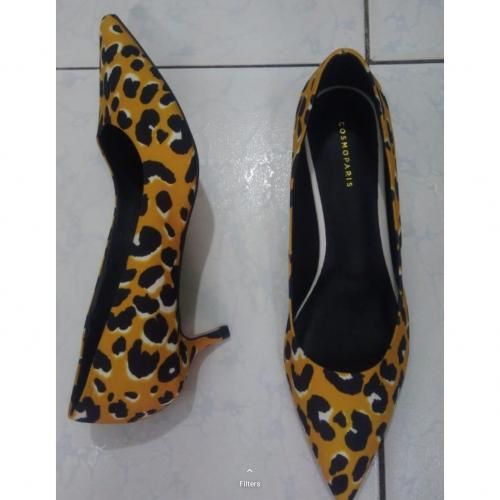 Slingback Jewel Cheetah Horsehair Shoes Pointed Toe Thin High Heels  Rhinestone Sandals Leopard Print Fetish Women Pumps Snake - AliExpress