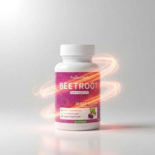 product_image_name-Futura Well-Beetroot Capsules – Blood Pressure & Circulation Support, Nitric Oxide Booster for Energy & Heart Health – 1300mg, 60 Capsules-2