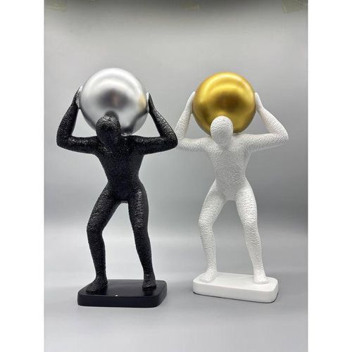 Generic DOMINO MAN Notable ornament for your TV console unit, office desk and more