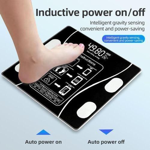 Generic Rechargeable Smart Bluetooth Body Fat Scale Digital Bathroom BMI Analyzer - image 3