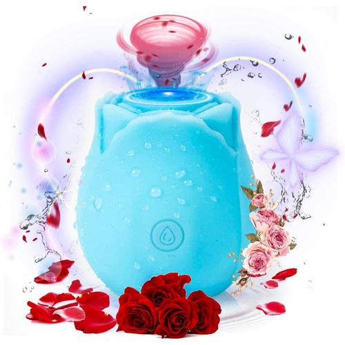 product_image_name-Generic-Clitoris Women Vacuum Stimulator Upgraded Women Rose Toys with 7 Gears - Washable Waterproof Rechargeable Rose Flower Toy for Women Nipple Clit Sucker Sucking Rose Toys Vibrator Sex Toys Goods for Female Adults Tongue Clits Stimulator Sex Toy Vibrators-1