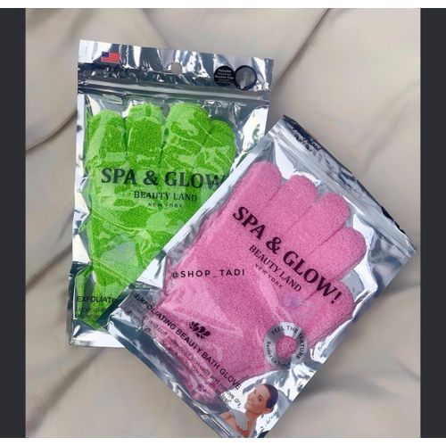 Generic Beauty Land Exfoliating Bath Gloves