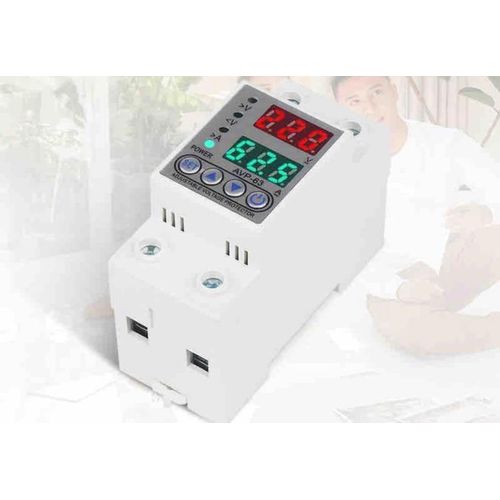 Generic  SURGE VOLTAGE PROTECTOR STRONG AMPS POWER AC Stablizer VOLTAGE REGULATOR Circuit Breaker Stabilizer PROTECTION (with auto set & voltage protector).