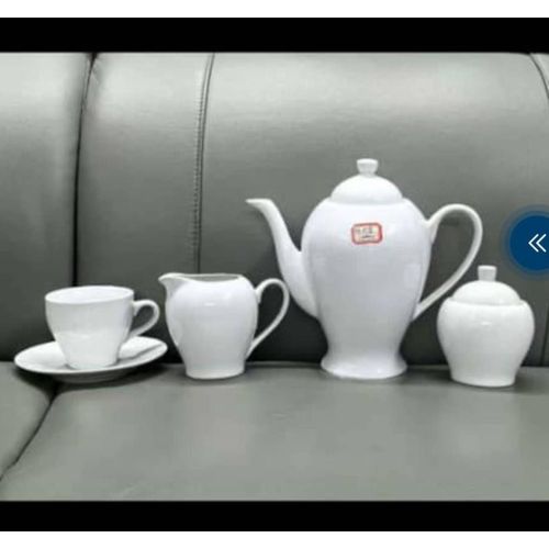 product_image_name-Generic-Classy Luxury Tea/Coffee Cup AND Saucer Set with tea pot___15 pcs-1