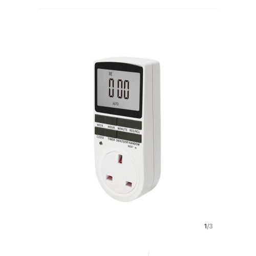 Generic Programmable plug-in digital timer switch socket
