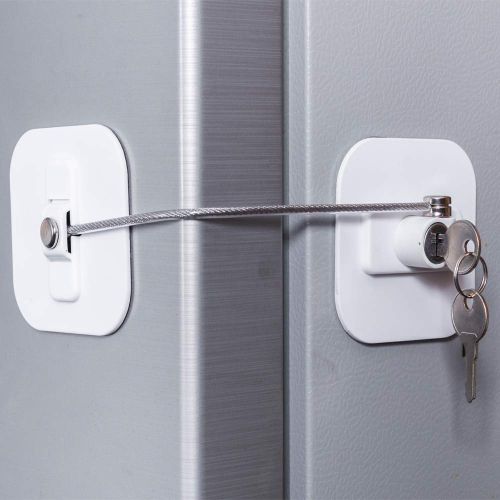Generic Fridge Lock,Refrigerator Locks,Freezer Lock With Key For