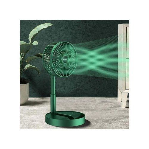 Generic NEW Rechargeable Desktop Foldable Retractable Small Fan Mini Portable Charging USB Home Mini Electric Fan - image 7