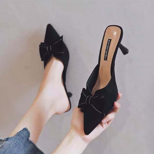 ZARA Blinky Heels Bow Rhinestone Women Evening Shoes: Sparkle and Eleg –  Yumzo Store