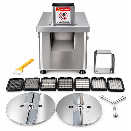 Generic Vegetable Cutter Machine Stainless Steel Commercial Vegetable Slicer & Dicer