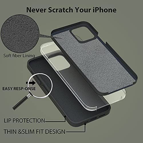product_image_name-Generic-New IPhone 13 Pro Max Silicone Back Case & Screen Guard-3