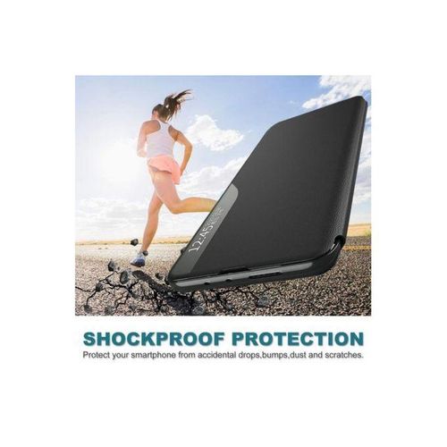 itel  S25 Ultra Smart Solid Anti Drop Leather Flip Case - image 2