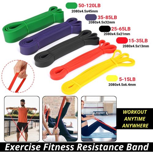 Generic Resistance Loop Band Elastic Exercise Workout Band 8-15lbs