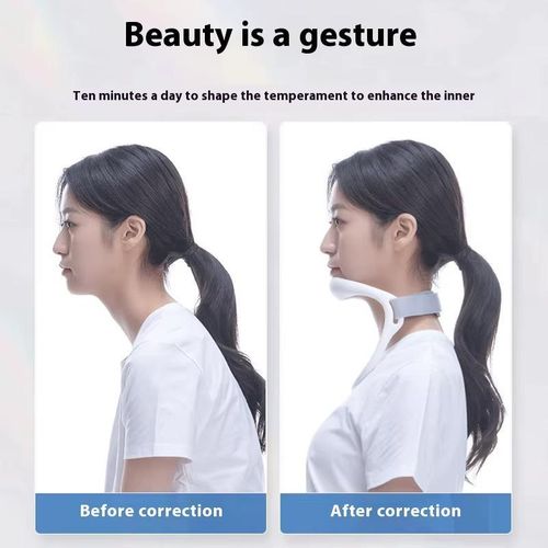 Generic Collar Neck Support Adjustable Breathable Neck Brace for Pain Relief Posture Correction.