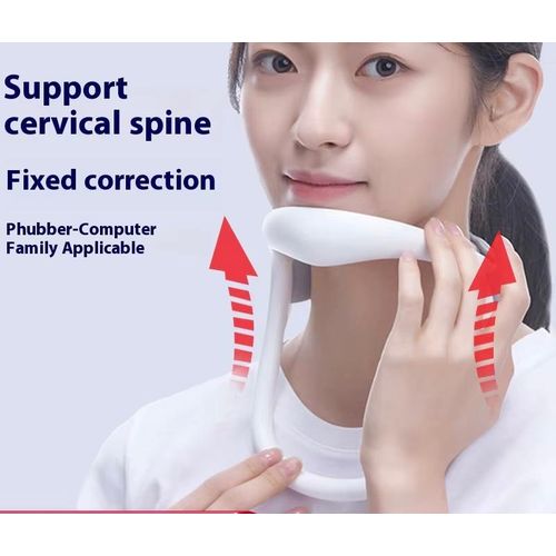 Generic Collar Neck Support Adjustable Breathable Neck Brace for Pain Relief Posture Correction. - image 3