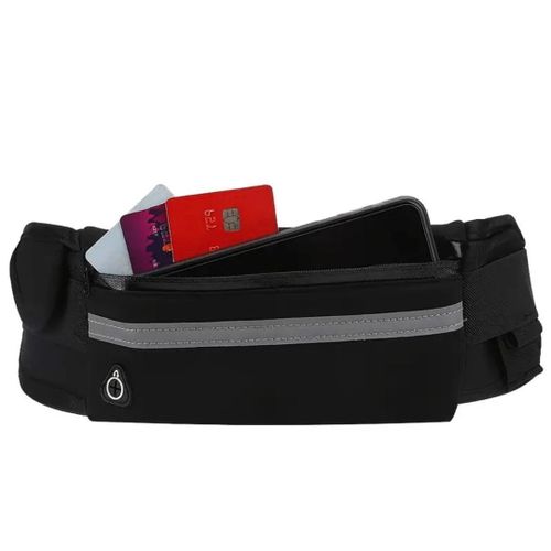 product_image_name-Generic-Sports Running Waist Bag with Water Bottle Holder & Phone Pocket – Shockproof, Adjustable Fitness Belt-7