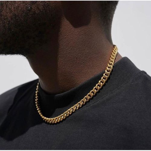 Fashion     Classic Gold Link Chain Necklace