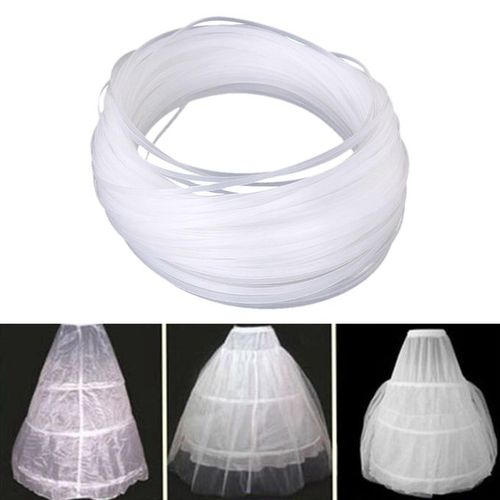 Generic 109Yards Plastic Boning Corset Bone Wedding Dress Support Sewing