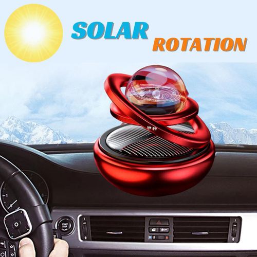 Generic Solar-Powered Rotating Car Interior Air Freshener