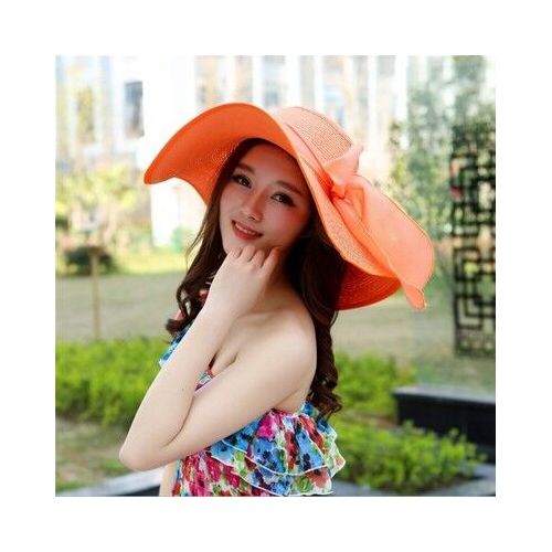 Fashion Summer Wide Brim Straw Hats Big Sun Hats For Women UV