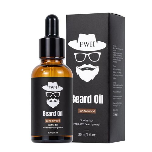 product_image_name-Generic-Beard Oil Sandalwood Organic Beard Growth Oil For Faster Healthier Beard And Mustache Growth - 100% Natural Moisturizing Softening 30ml-1