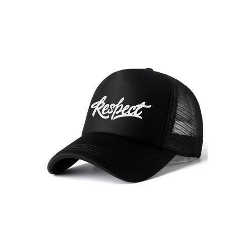 Fashion High Design Face Cap BLACK