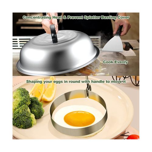 Dropship 3 In 1 Flat Top Grill Griddle,Griddle Pan For Stove Top