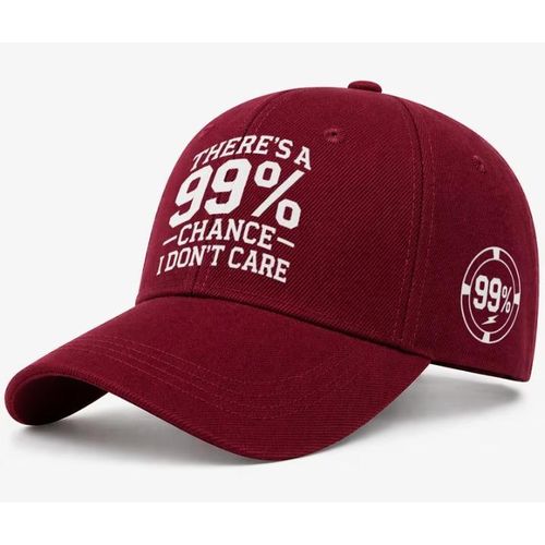 Fashion  Exceptional Unisex Design Face Cap: Wine