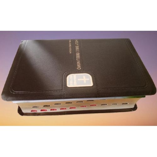 product_image_name-Generic-The Holy Bible / Bibeli Mimo KJV- English & Yoruba Side By Side Bonded Leather Black Color-1