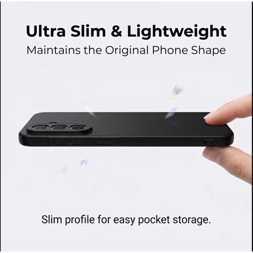 Samsung A57 Phone Case – Premium Black Silicone Case with Reinforced Camera Shield, Shockproof Armor & Scratch-Resistant. - image 5