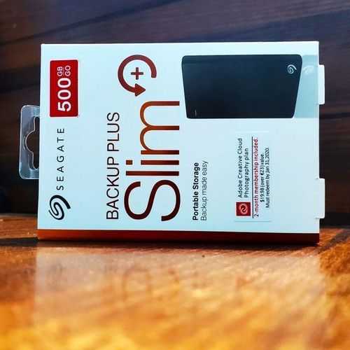 Generic SEAGATE 500GB BackUp Plus Slim Portable Hard Drive