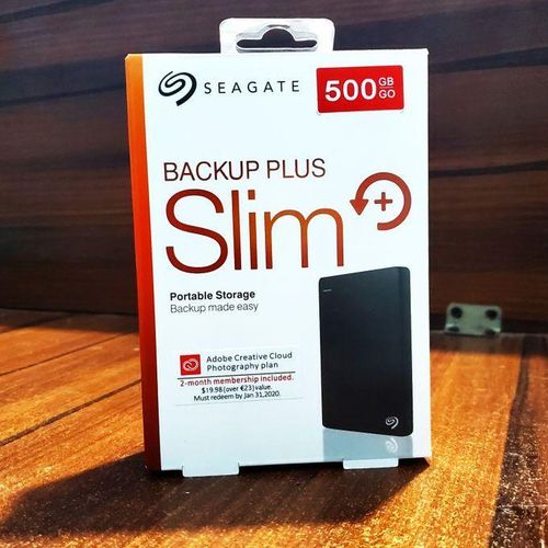 Generic SEAGATE 500GB BackUp Plus Slim Portable Hard Drive - image 3