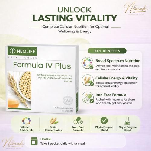 NEOLIFE Great Wellness Formula IV Plus - 60 Sachets