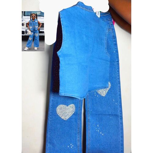 product_image_name-Fashion-Unique luxury dazzling beaded thick jean set-5