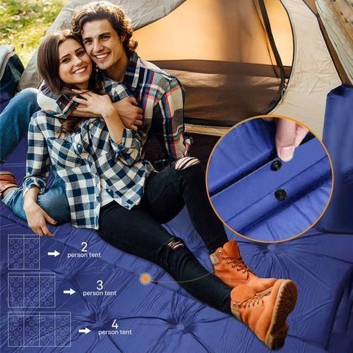 product_image_name-Generic-Inflatable Bed With Pillow / 1 Place Mattress, No Need To Inflate, Automatic Inflatable Mattress-7