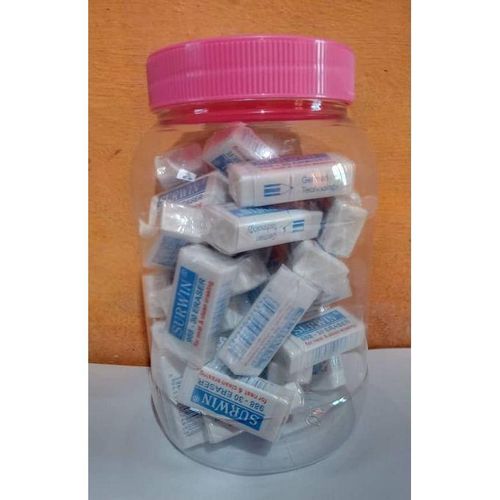 Generic 40 Soft Pencil Erasers in Storage Container for School and Art - image 4
