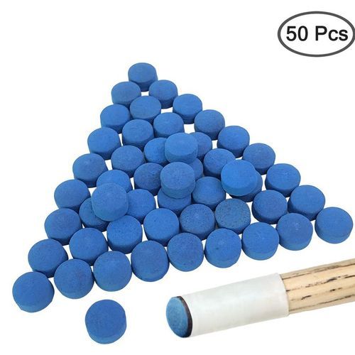 product_image_name-Generic-50 Pcs Billiard Cue Tips 10mm Pool Billiard Cue-4